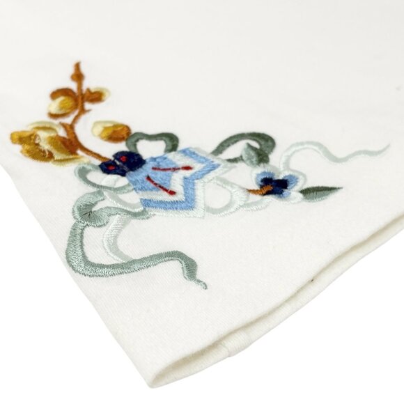 Christian Dior Vintage 2002 Goldfish Floral Embroidery Tank Top #38 [106424] - Picture 6 of 14